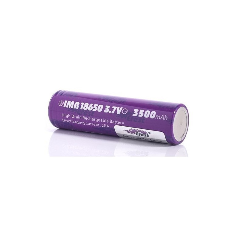 Accus 18650 3500 mah Efest