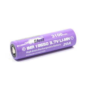 Accus 18650 3100 mah Efest