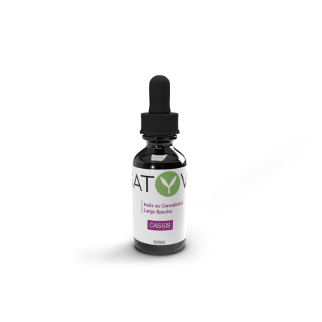 Huile CBD Sublinguale Cassis Satyva