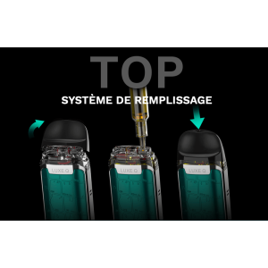 Remplissage Pod Luxe Q Vaporesso