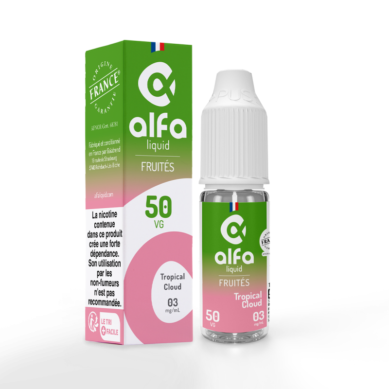 Tropical Cloud Alfaliquid 10ml Tropical Cloud Alfaliquid 10ml