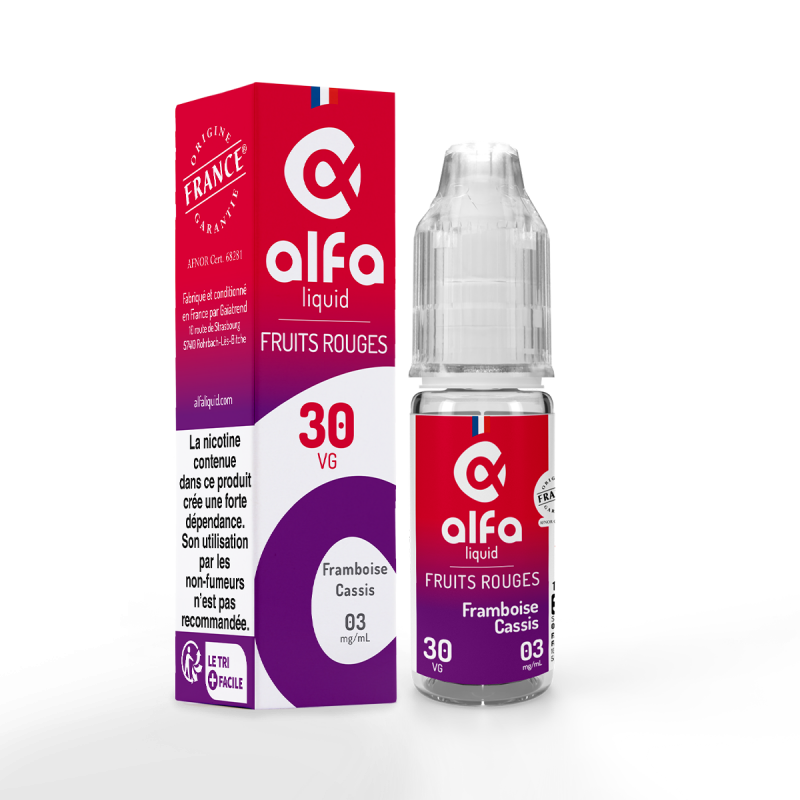 Framboise Cassis Alfaliquid